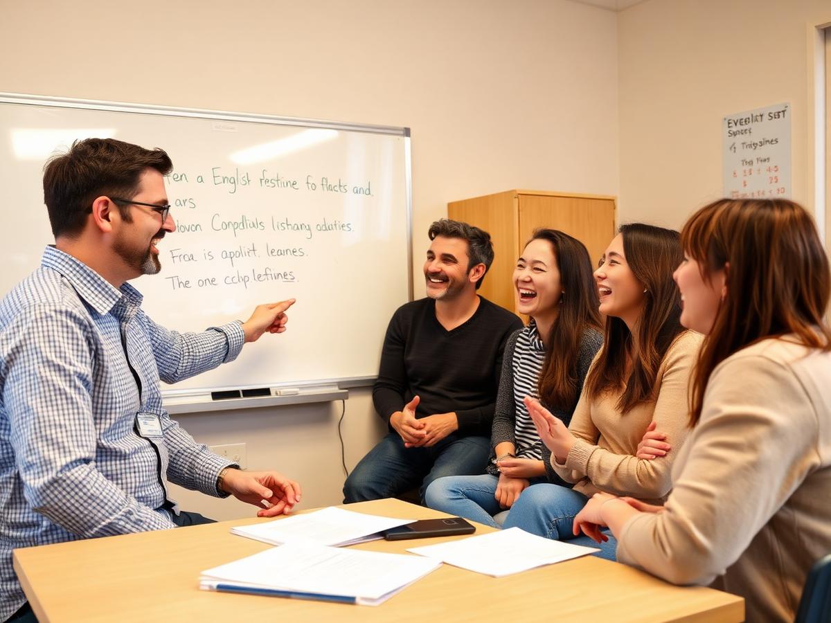 Small Group at Bridge Language School